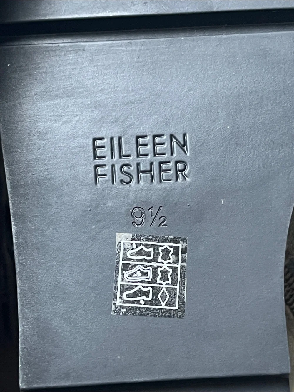 Eileen Fisher Tinker Olive Gray Green Moss Suede Wedge Ankle Boots size 9.5